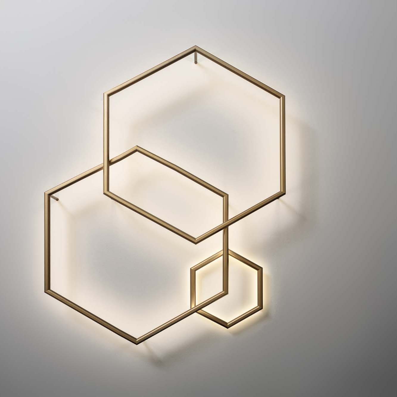 Настенно-потолочный светильник OLEV Poly Esagono Pl