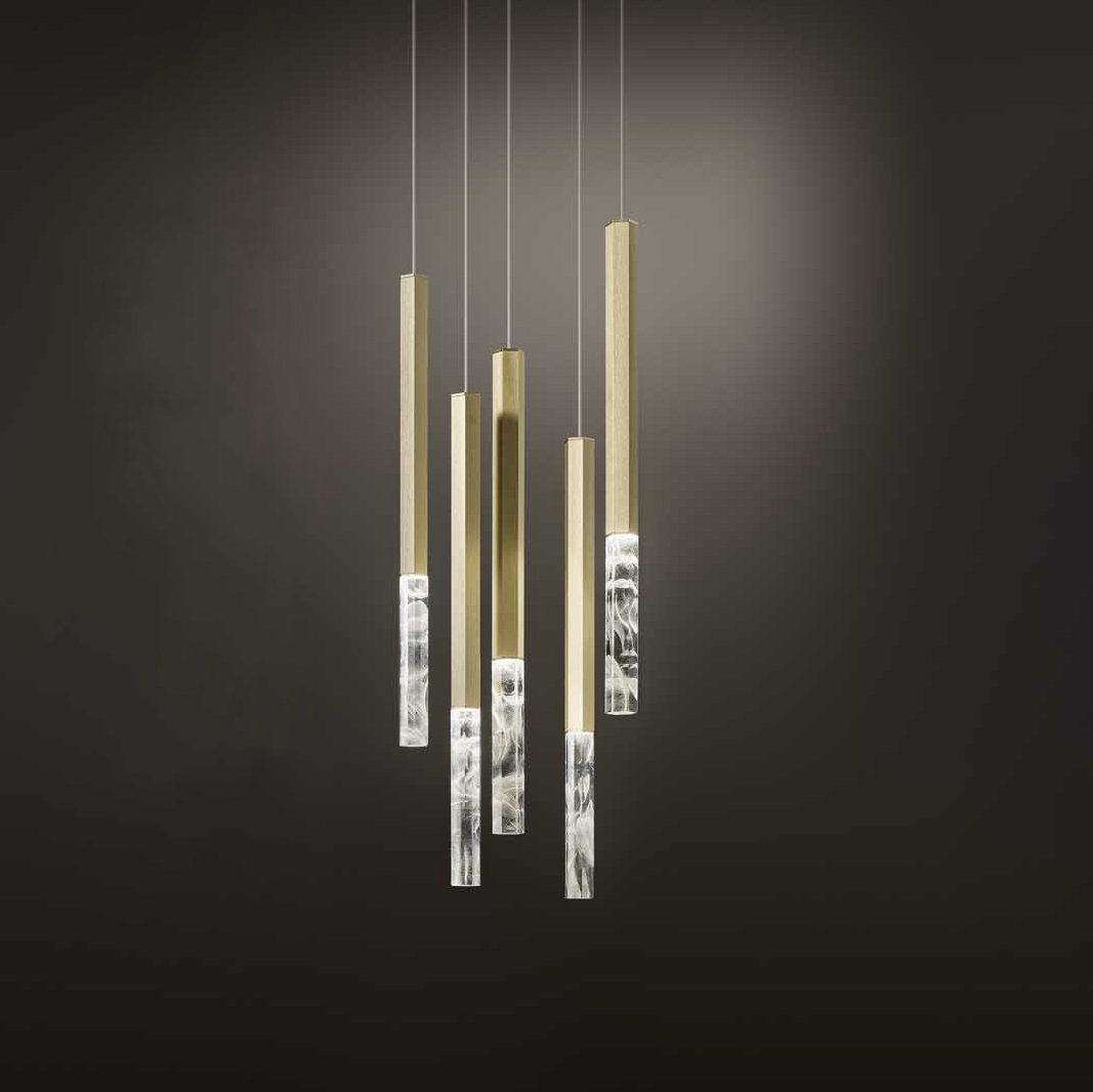 Подвесной светильник OLEV Shine Vertical Plumage