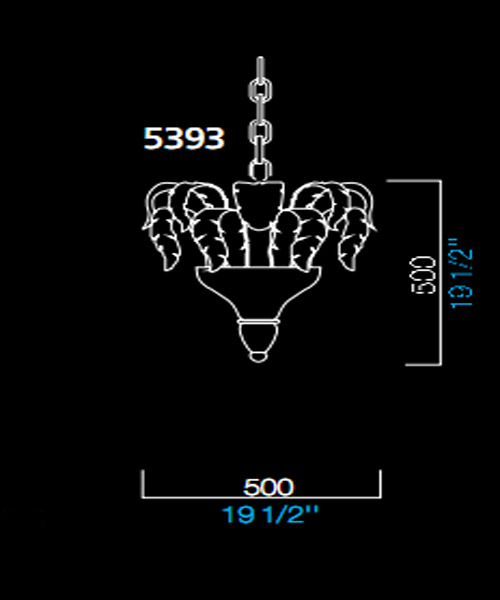 Подвесной светильник Barovier&Toso 5393