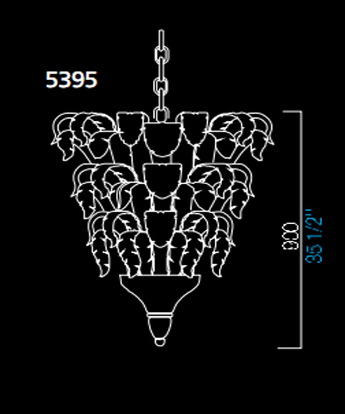 Подвесной светильник Barovier&Toso 5395