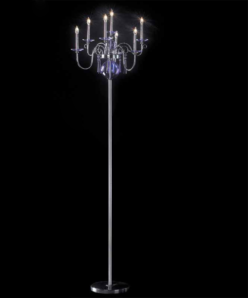 Напольный светильник MM Lampadari Olanda 1Z005/LT7 violetto