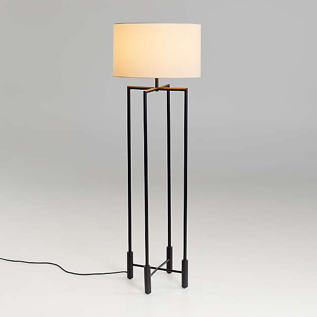 Торшер Crate and Barrel Bodil Four Legged Floor Lamp