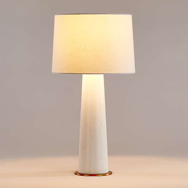 Настольная лампа Crate and Barrel Vestbirk Marble Table Lamp