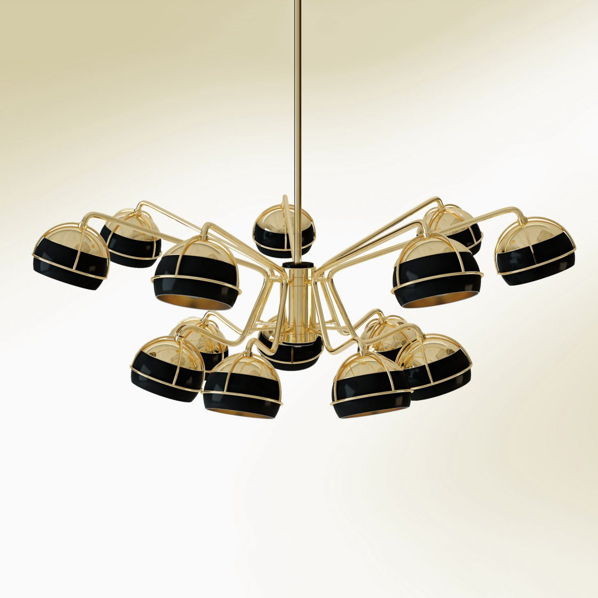 Люстра Creativemary Black Widow Suspension Lamp