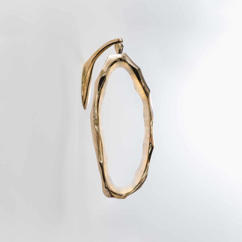 Настенный светильник Markus Haase Bronze and Onyx Circlet Sconce