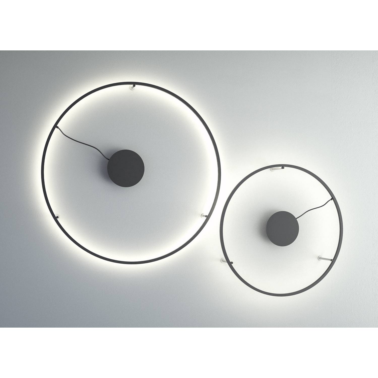 Потолочный/настенный светильник Axolight U-Light plulx Ø90