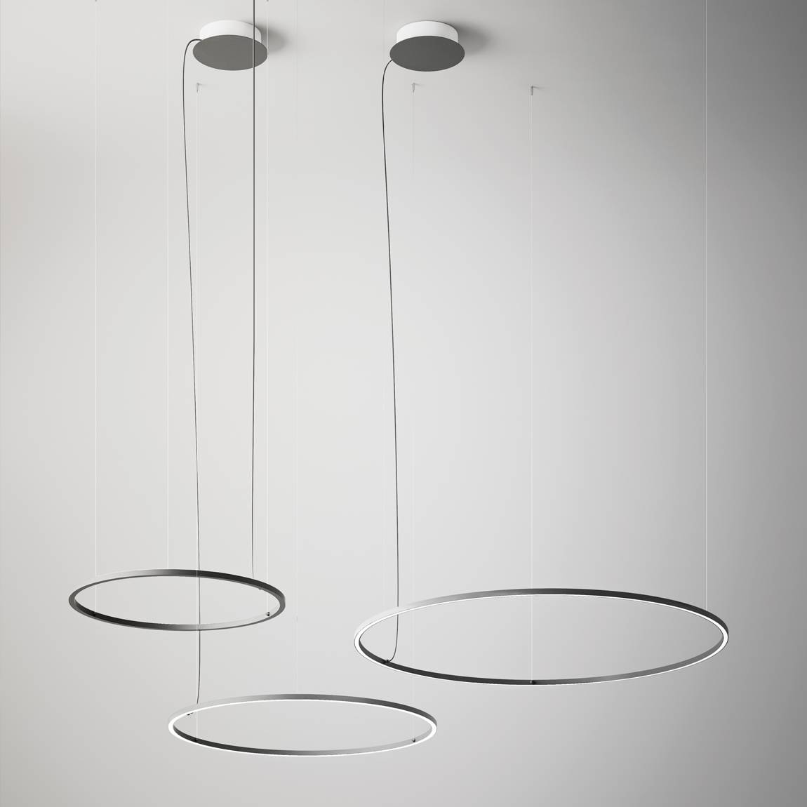 Подвесной светильник Axolight U-Light spula Ø90