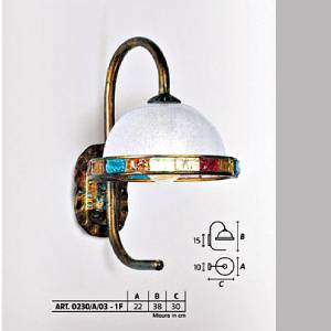 Настенный светильник  Longobard 0230/A/03 1F