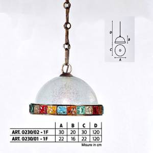 Подвесной светильник  Longobard 0230/01 1F
