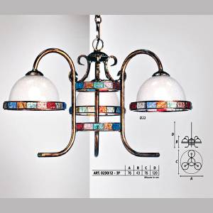 Подвесной светильник  Longobard 0230/12 3F