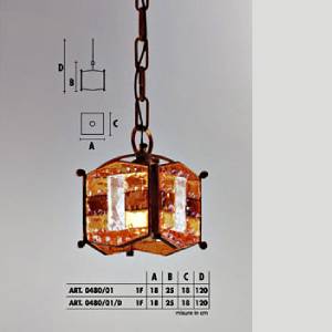 Подвесной светильник  Longobard 0480/01 1F