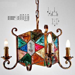 Подвесной светильник  Longobard 0480/06 1+4F