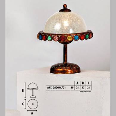 Настольный светильник  Longobard 0500/С/01 1F