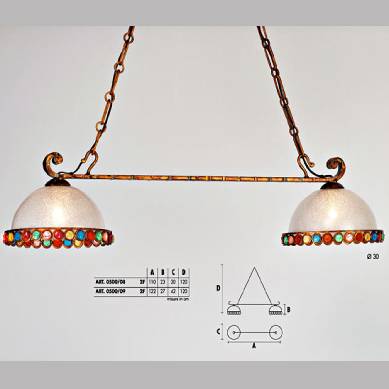 Подвесной светильник  Longobard 0500/08 2F