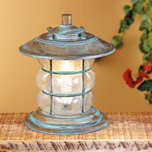 Настольный уличный светильник  Lustrartet Exterior Grelha Mod.1014