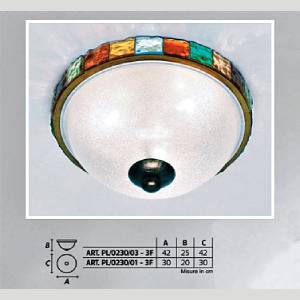 Настенный/потолочный светильник  Longobard PL/0230/01 3F