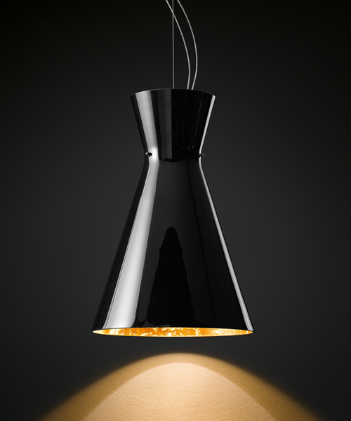 Подвесной светильник De Majo Memory Black&Gold S