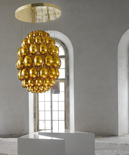 Подвесной светильник Lasvit Uovo big, gold