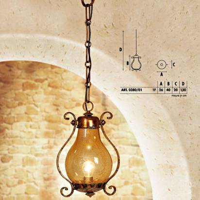 Подвесной светильник  Longobard 0380/01 1F