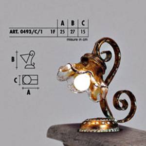 Настольный светильник  Longobard VALENCIA 0493/С/1 1F