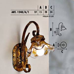 Настенный светильник  Longobard VALENCIA 1248/A/1 1F