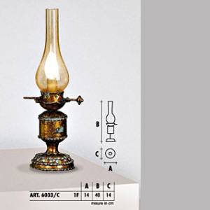 Настольный светильник  Longobard TOLEDO 6033/С 1F