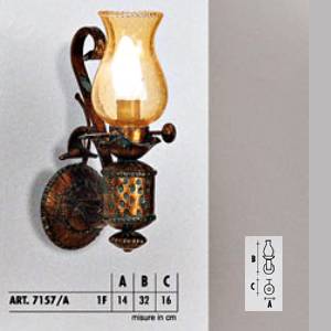 Настенный светильник  Longobard TOLEDO 7157/A 1F