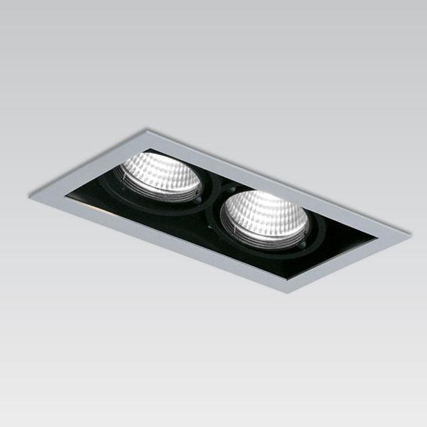 Встраиваемый в потолок светильник Xal Mito Frame 140 2 lamps