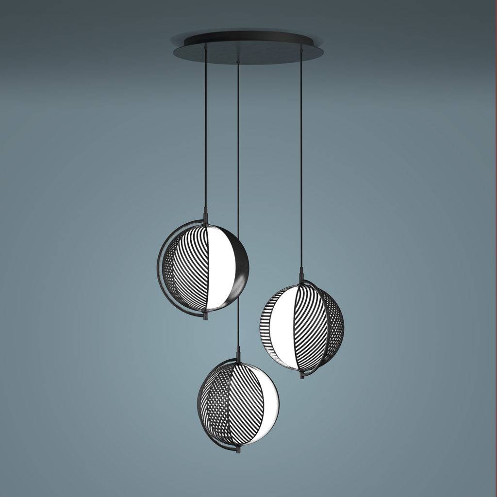 Потолочный/подвесной светильник OBLURE Mondo Triplette