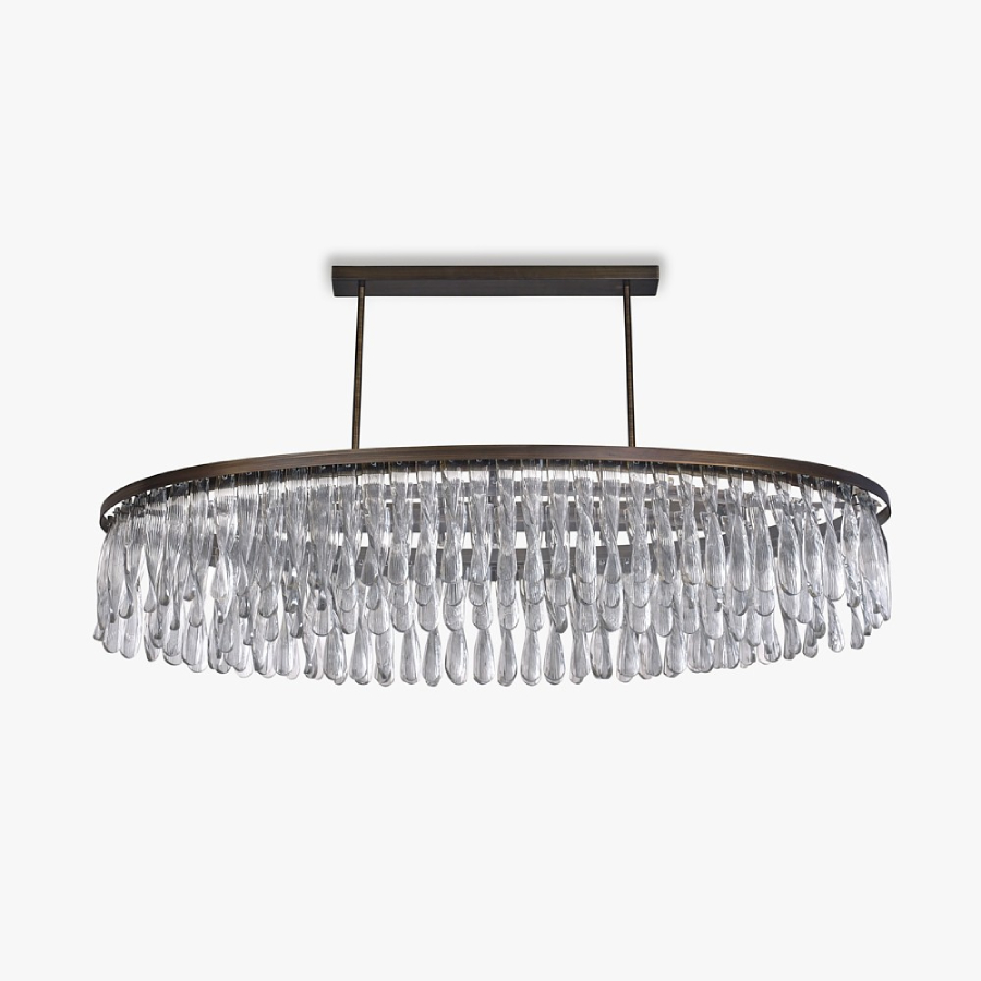 Подвесной светильник Bella Figura  Triple Oval Ribbon Chandelier