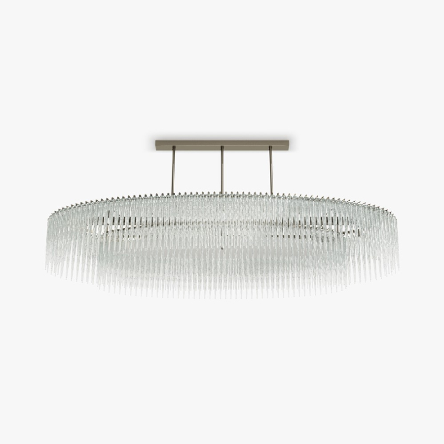 Подвесной светильник Bella Figura Ice Oval Chandelier 160