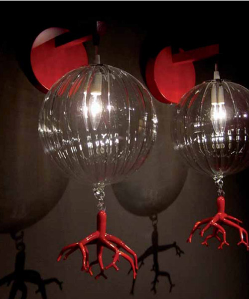 Настенный светильник Melogranoblu Poseidon globe wall