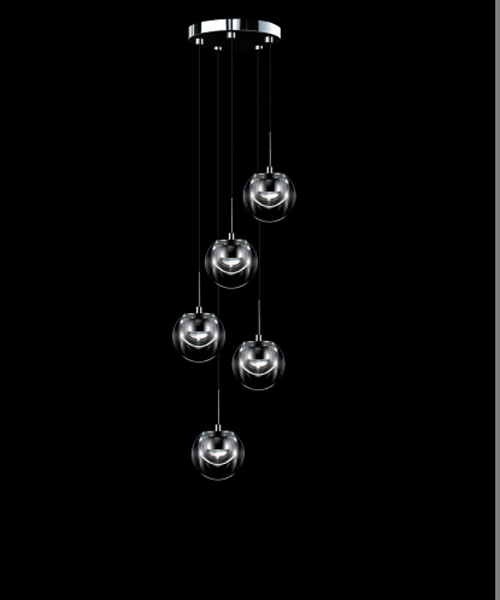 Подвесной светильник Kundalini DEW 5 ROUND