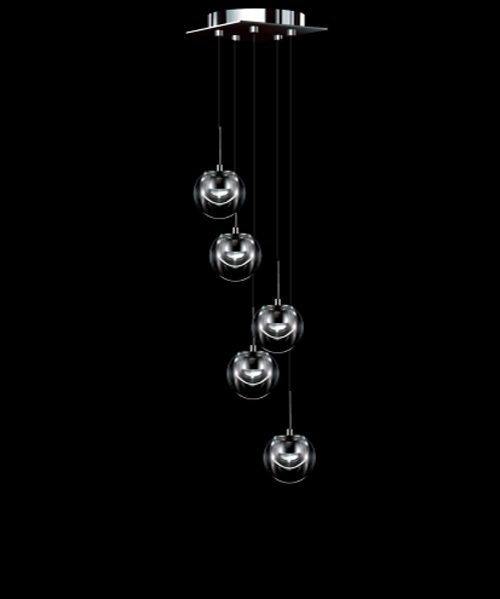 Подвесной светильник Kundalini DEW 5 SQUARE