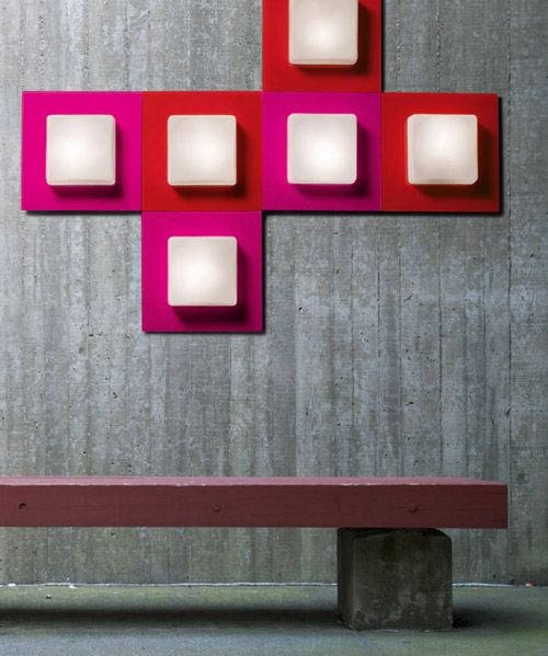 Настенно-потолочный светильник Muranoluce SQUARE AP/PL 55