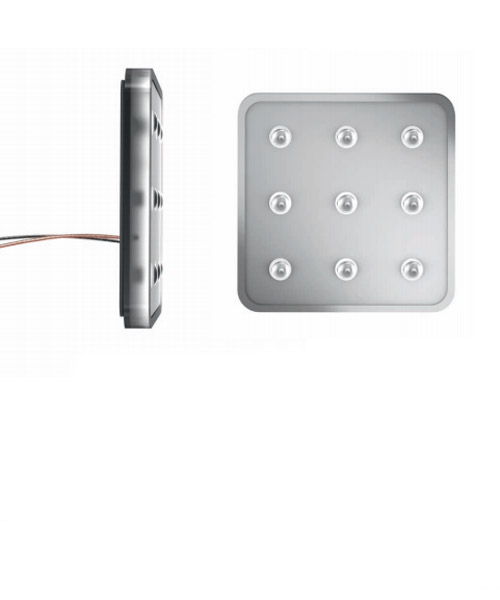 Встраиваемый в потолок светильник Metalspot PLANA L21738