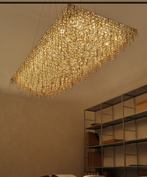 Подвесной светильник Lolli e Memmoli Ugolino rectangular 40x100