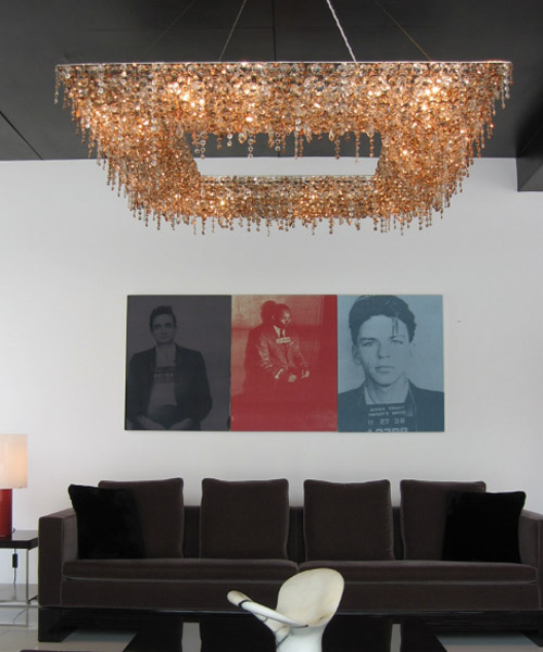 Подвесной светильник Lolli e Memmoli Ugolino system rectangular 100x160