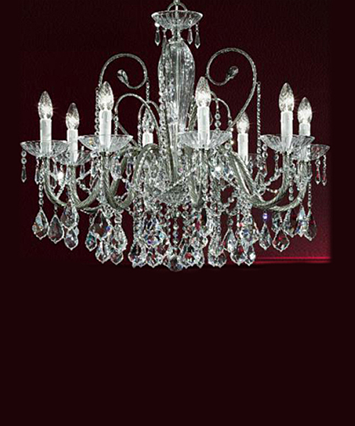 Люстра Emozioni Italiane MI/Novecento/97/10 gold/asf