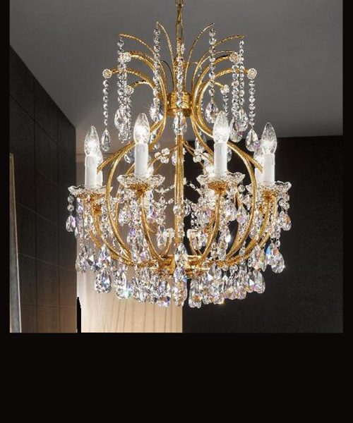 Люстра Emozioni Italiane MI/Jolly/53/8 old gold SW