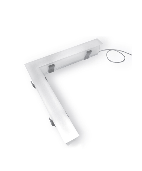 Встраиваемый в потолок светильник Egoluce EgoLuce LINEA 90° 6619.01.W