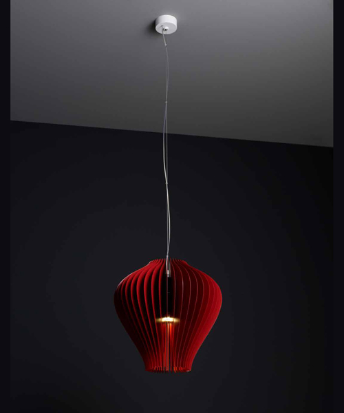 Подвесной светильник Molto Luce LAMELLA FRAGOLA