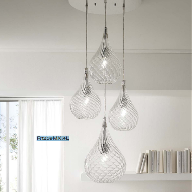 Подвесной светильник Cangini&amp;Tucci Lacrima 1259MX.4L