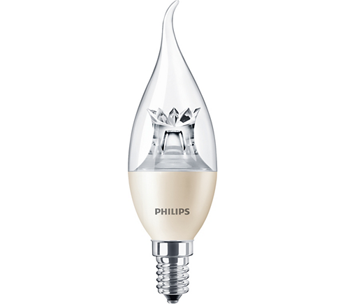 Светодиодная лампа Philips MASTER LEDcandle DT 4-25W E14 BA38 CL