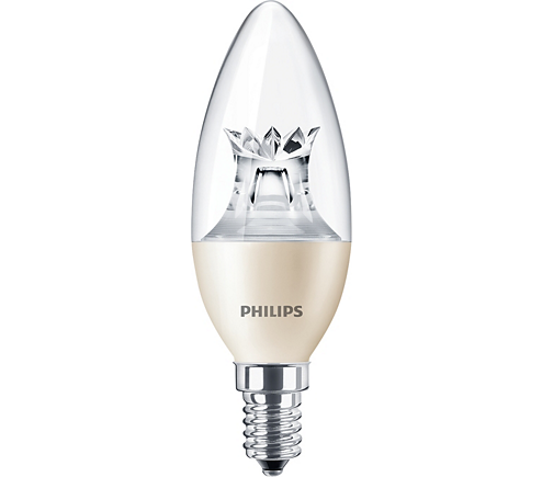 Светодиодная лампа Philips MASTER LEDcandle DT 6-40W E14 B38 CL_AP