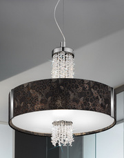 Подвесной светильник Kolarz EMOZIONE 0345.36.5.S1.Bk