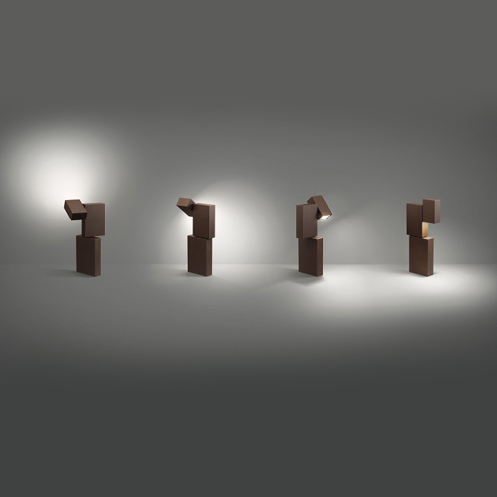 Встраиваемый в грунт светильник Vibia BOXES 4600