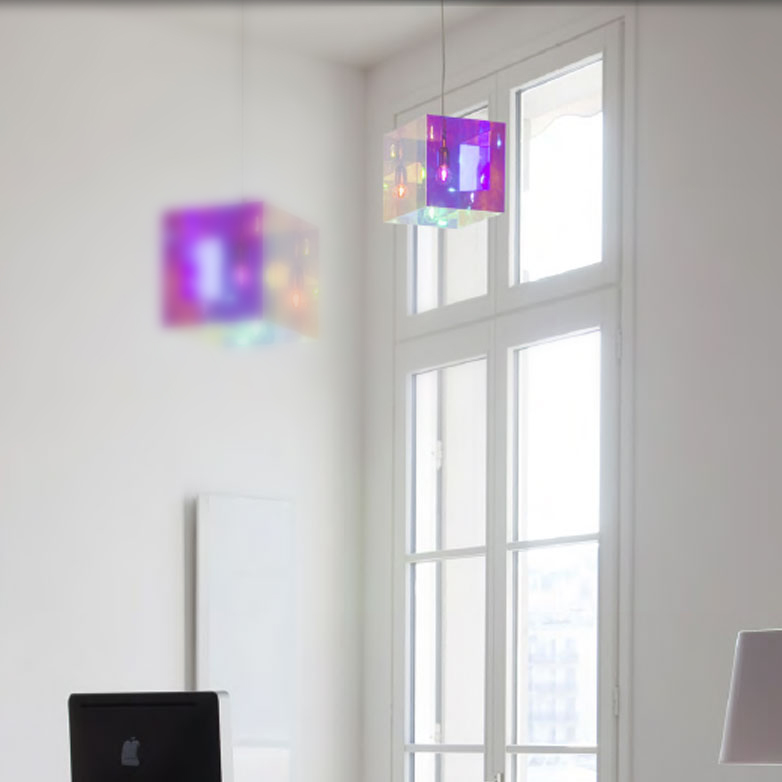 Подвесной светильник DesignHeure Cubes Miroirs C156