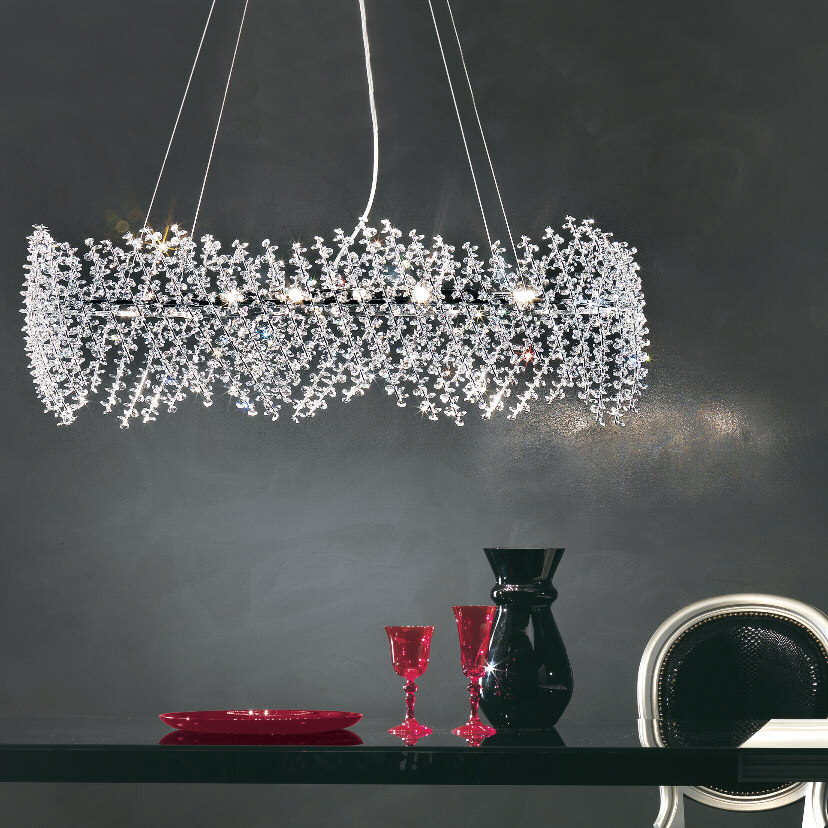 Подвесной светильник Renzo Del Ventisette Contemporary L Shine I inx