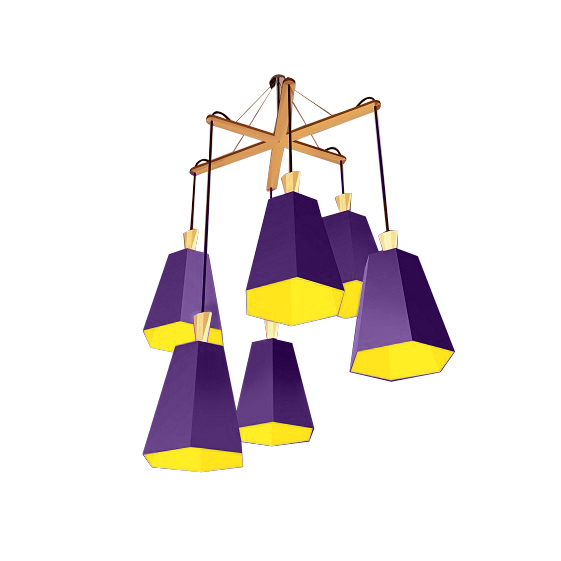 Подвесной светильник DesignHeure LuXiole Lu6las